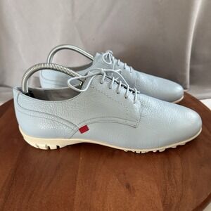 Marc Joseph New York Pacific Leather Golf Shoes Light Blue Women's Size‎ 11